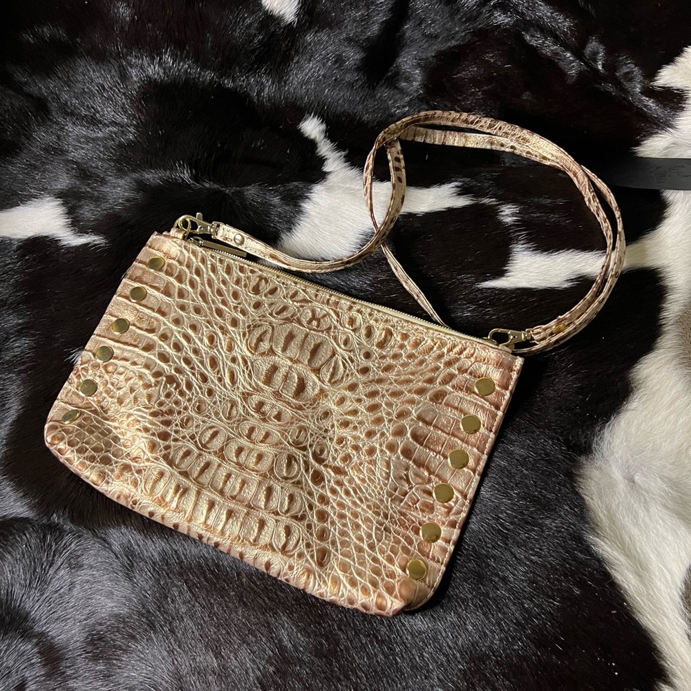 Hammitt Like Brahmin Clutch Croc